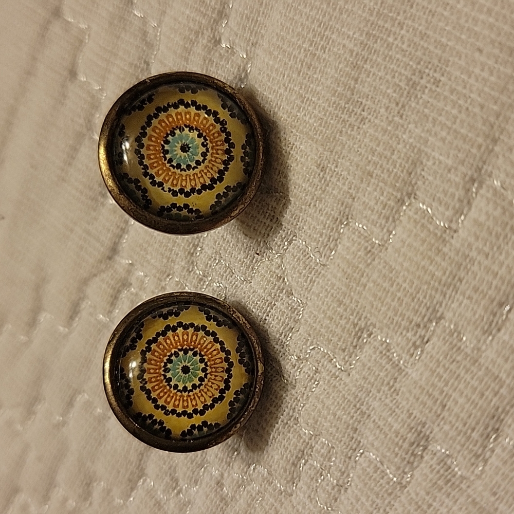 Beautiful stud earrings